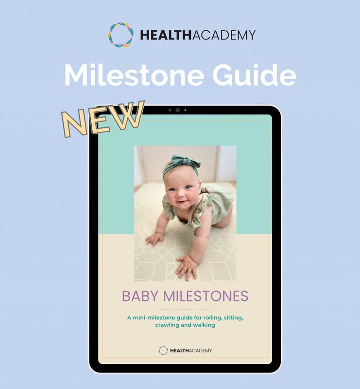 Health Academy: Milestone Guide: birth to walking