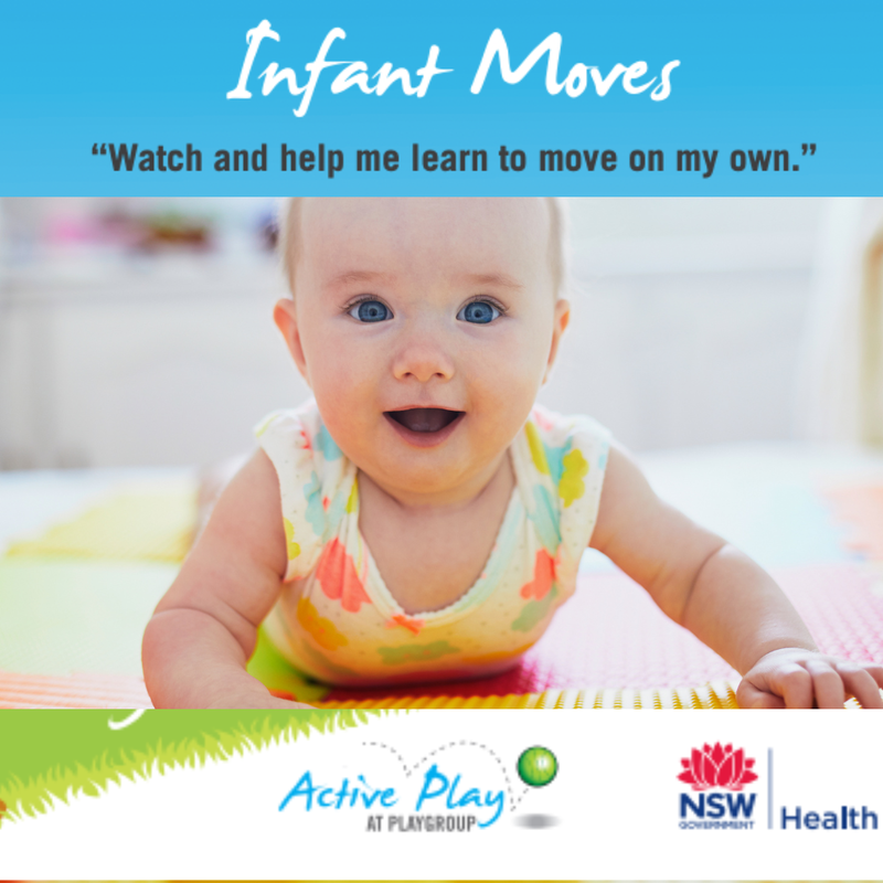 Infant Moves age appropriate play activities for your infant (5-12 months).