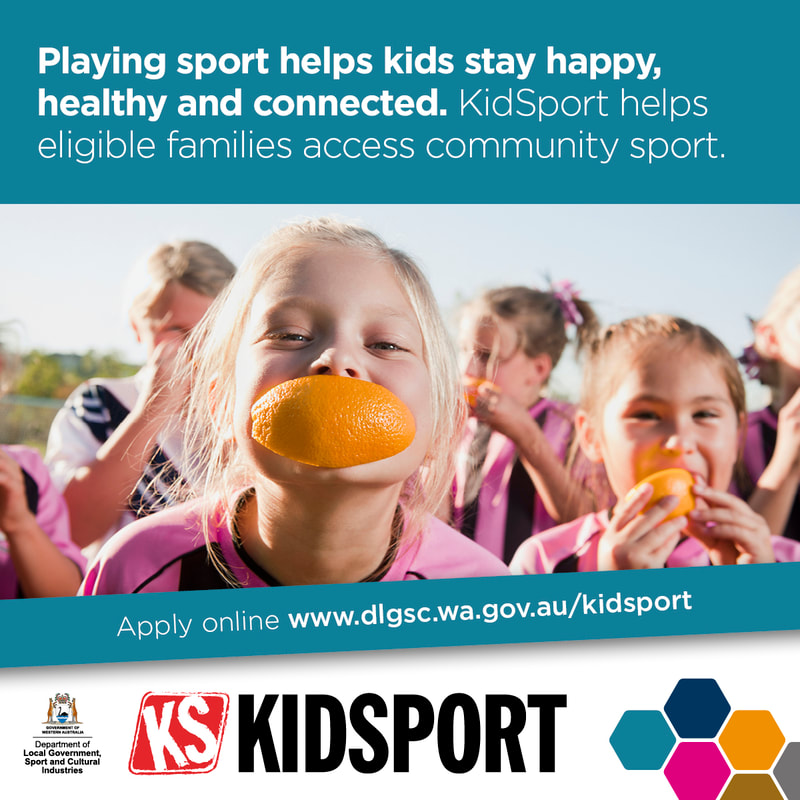 KidSport: KidSport is a government service that enables eligible children aged 5 to 18 to participate in community sport and recreation by offering them financial assistance towards club registration fees.
